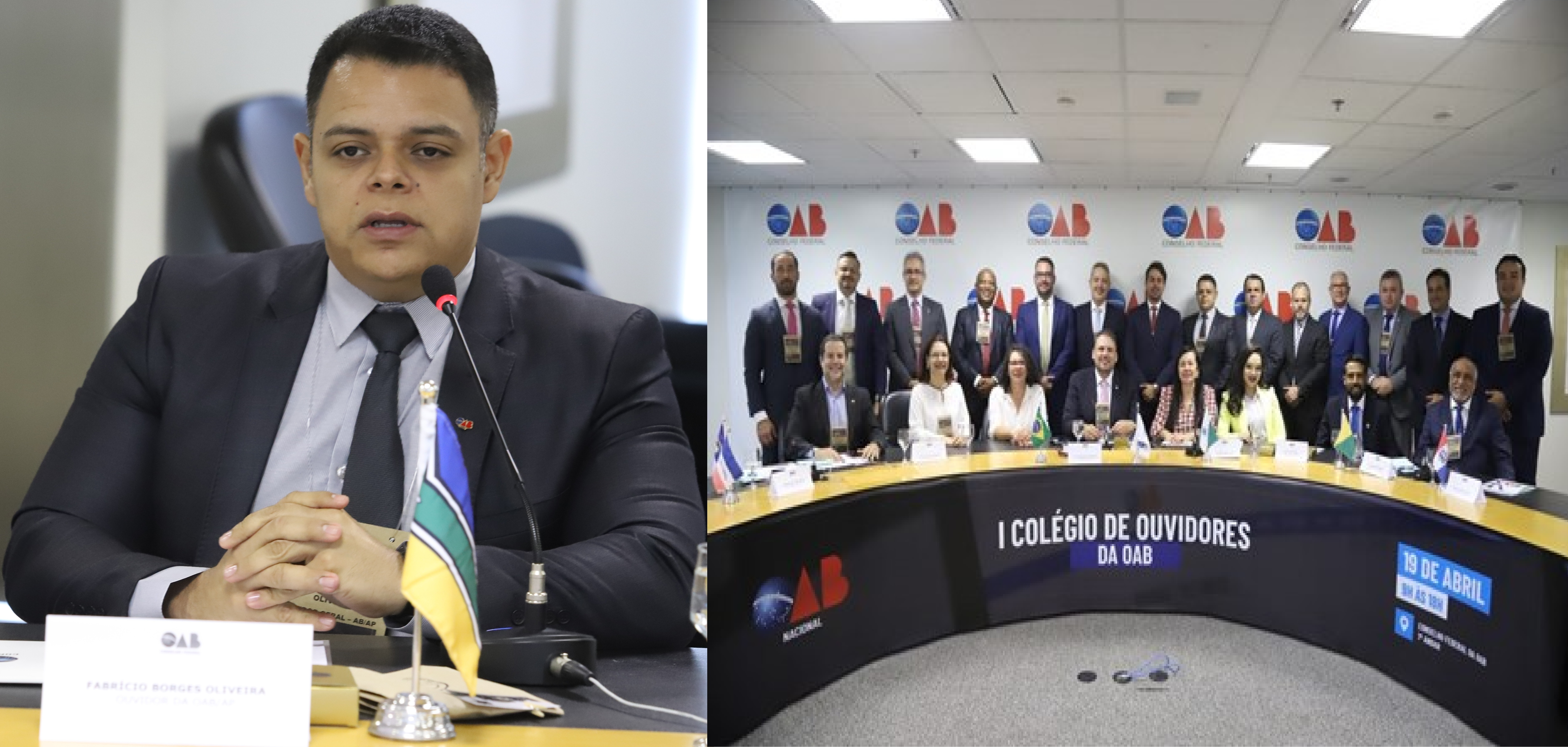 OAB-AP representada no Colégio de Ouvidores, em Brasília